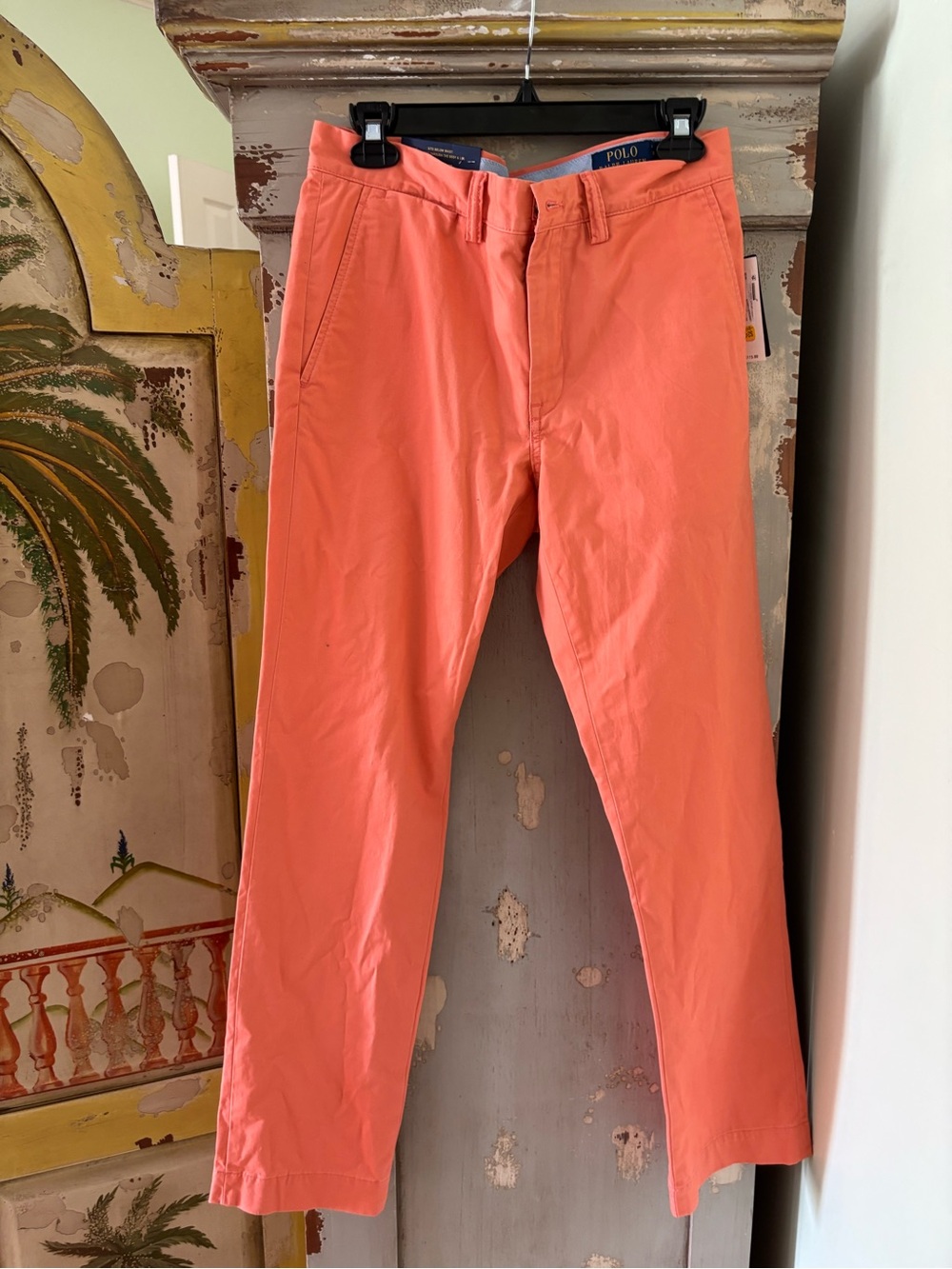 Ralph Lauren Coral-Orange Chino Pants